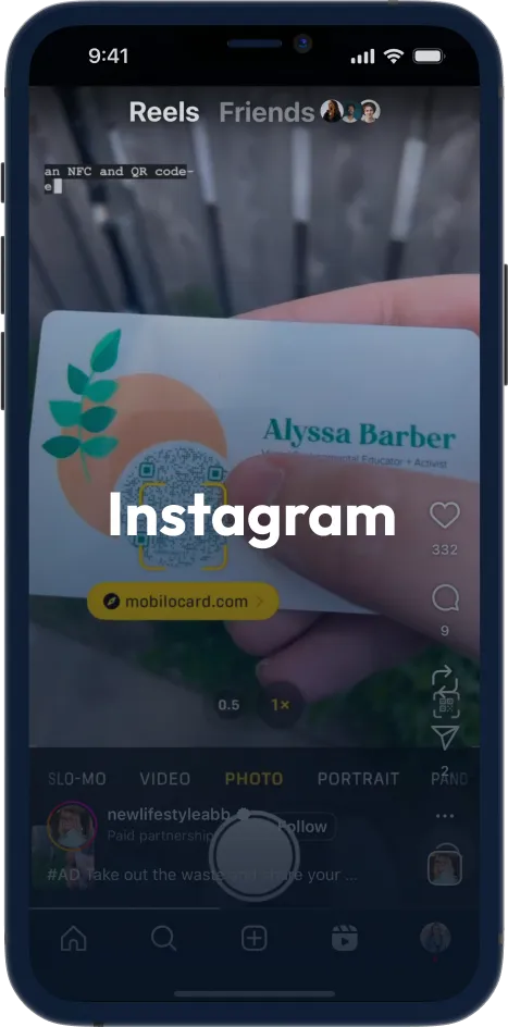Instagram Phone Screen 2 Dark